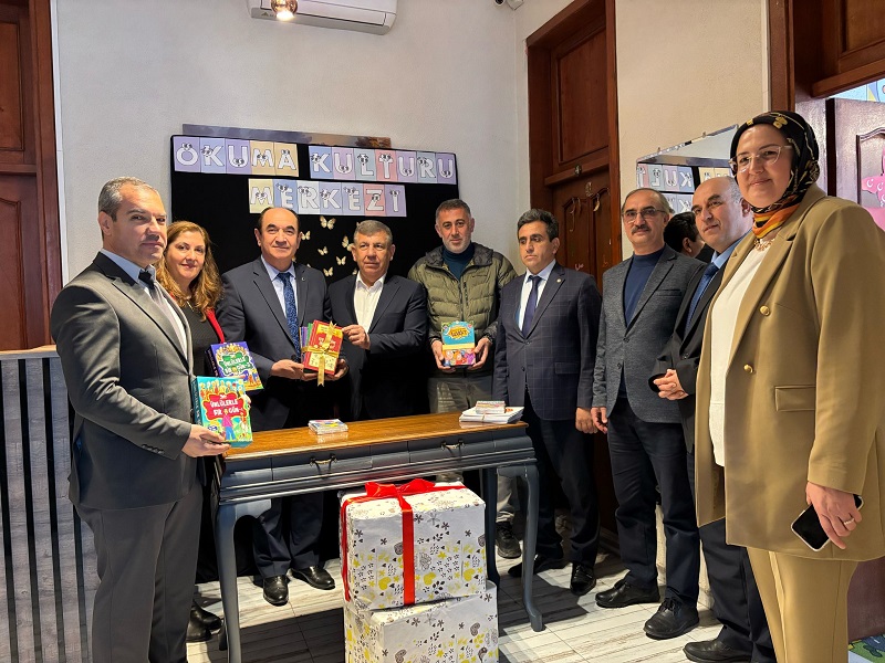 SODAM Okuma Kültürü Merkezinde Kitap Bağışı Töreni Düzenlendi